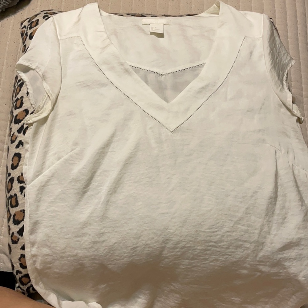 H&M satin top